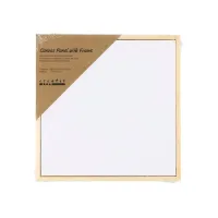 Canvaspaneel Creativ Company met lijst 158x158mm wit