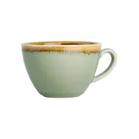 Cappuccinokopje Olympia Kiln 340ml 6 stuks mosgroen