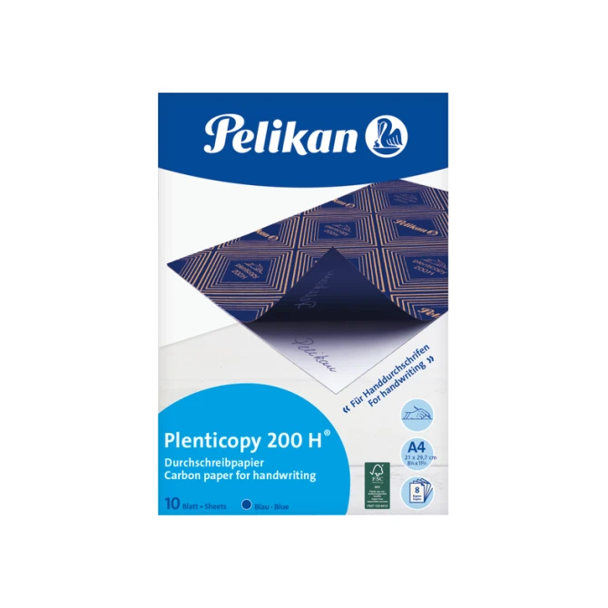 Carbon Handschrift Pelikan A4 200H 10v blauw