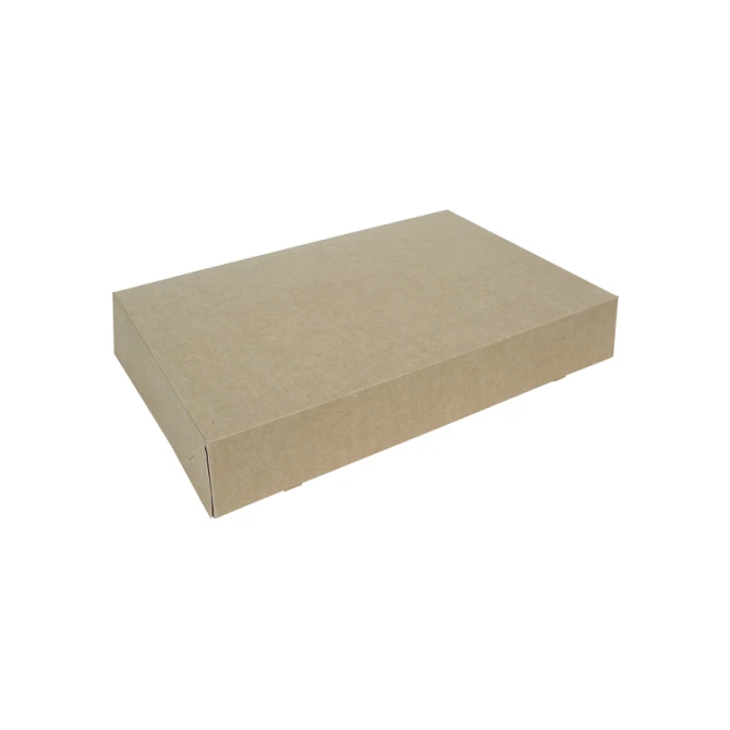 Cateringdoos IEZZY 46cm plasticvrij bruin 10 stuks