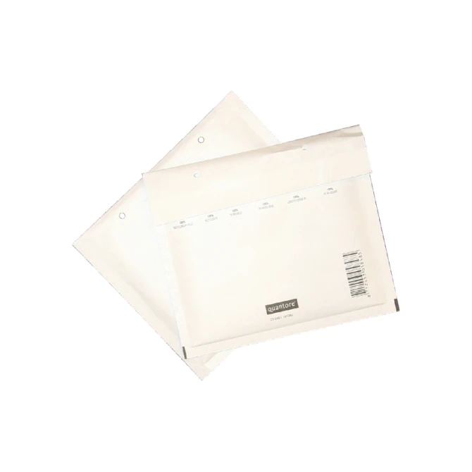 Cd envelop Quantore luchtkussen 175x200mm wit 100 stuks