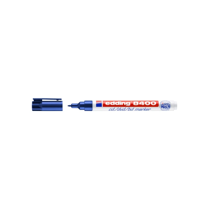 Cd marker edding 8400 rond 0.5-1.0mm blauw