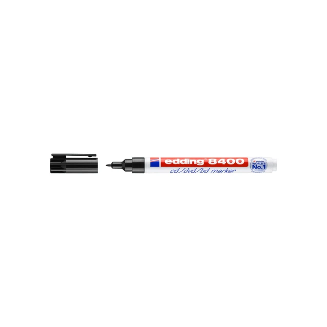 Cd marker edding 8400 rond 0.5-1.0mm zwart