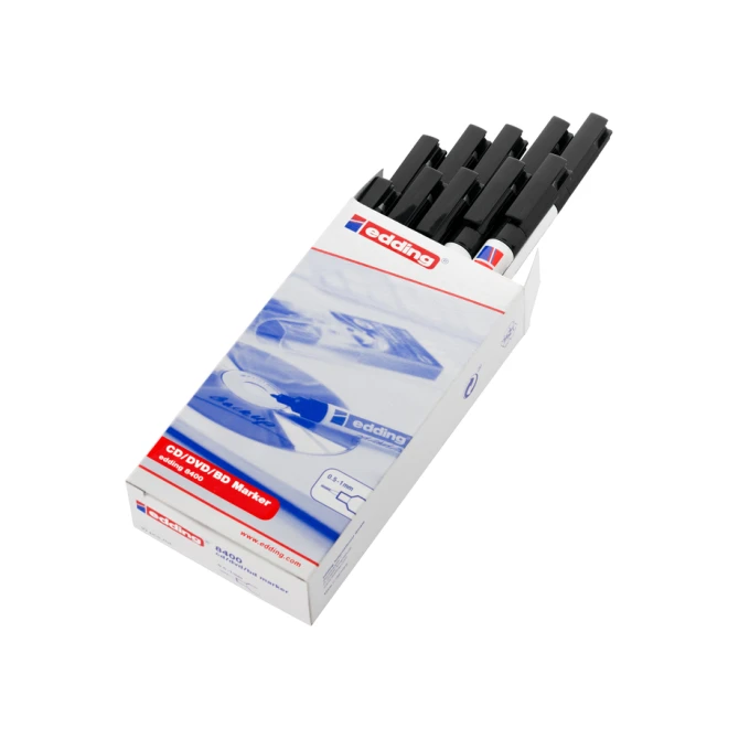 Cd marker edding 8400 rond 0.5-1.0mm zwart