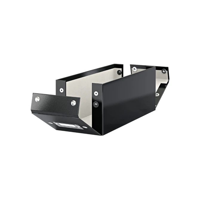 CD-opbergdoos Leitz Click & Store WOW  gerecycled karton 143x136x352mm zwart