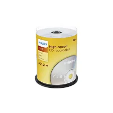 CD-R Philips 80Min 700MB 52x SP 100 stuks CD-R Philips 80Min 700MB 52x SP 100 stuks