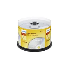 CD-R Philips 80Min 700MB 52x SP 50 stuks CD-R Philips 80Min 700MB 52x SP 50 stuks
