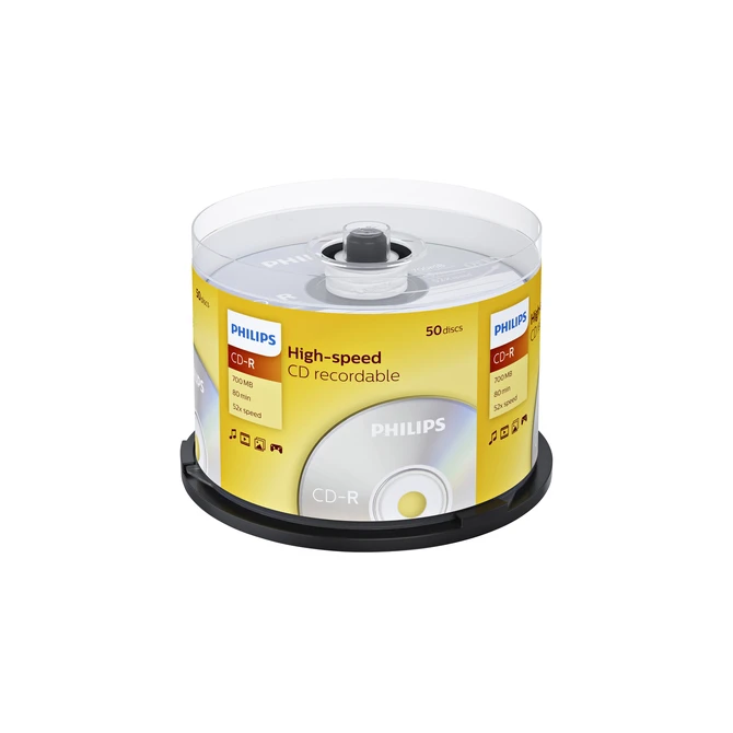 CD-R Philips 80Min 700MB 52x SP 50 stuks