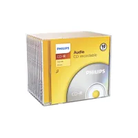 CD-R Philips 80Min audio JC 10 stuks