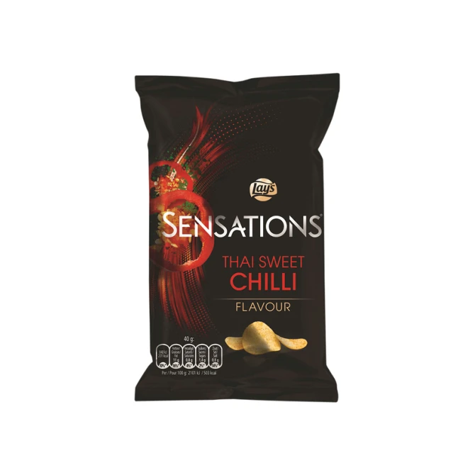 Chips Lay's Sensations Thai sweet chilli zak 40gr