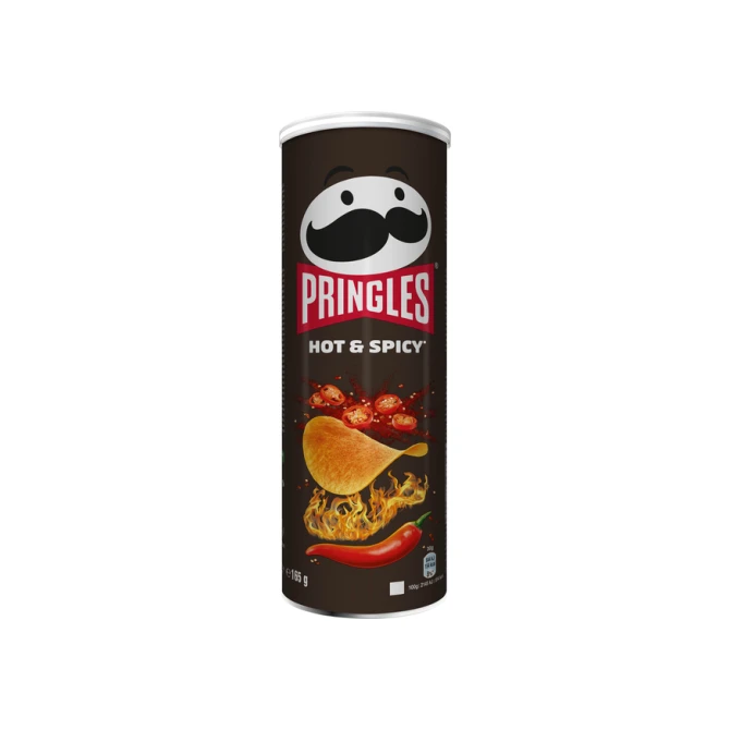 Chips Pringles hot spicy 165gr