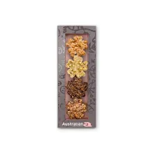 Chocolade Australian bloemen doos 4 stuks