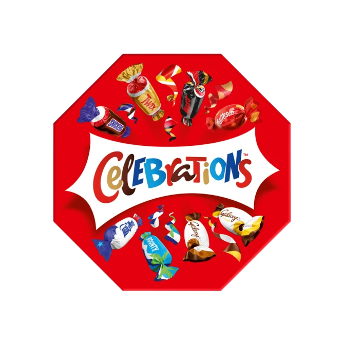 Chocolade Celebrations doos 385gr
