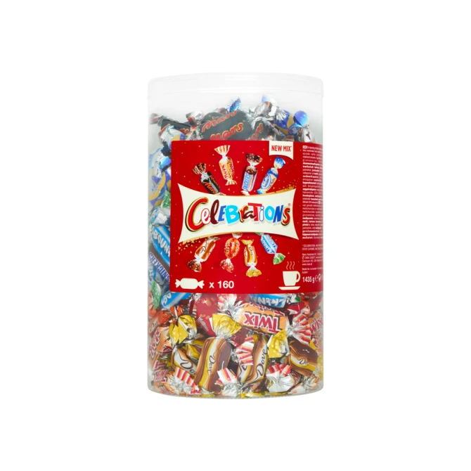 Chocolade Celebrations koker 1435gr