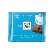 Chocolade Ritter Sport alpenmelk 100gr
