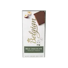 Chocolade The Belgian melk hazelnoot reep 100 gram