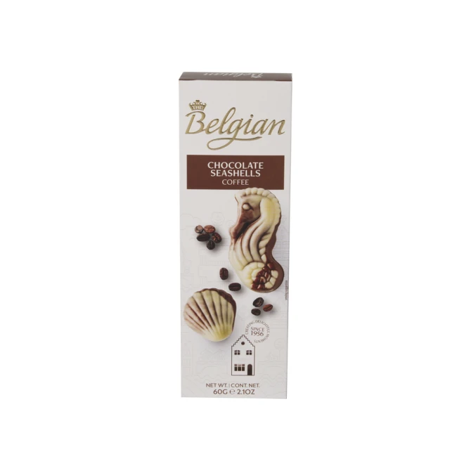 Chocolade The Belgian zeevruchten koffie 60 gram