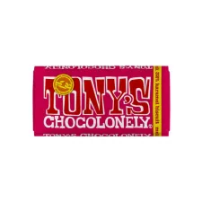 Chocolade Tony's Chocolonely melk karamel biscuit reep 180gr