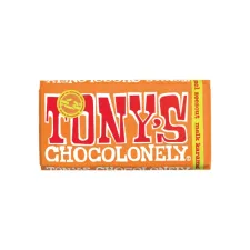 Chocolade Tony's Chocolonely melk karamel zeezout reep 180gr