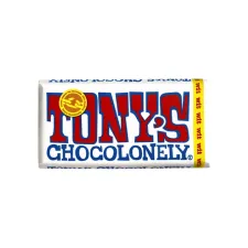 Chocolade Tony's Chocolonely wit reep 180gr