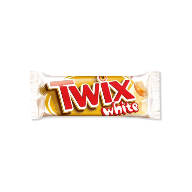 Chocolade Twix white reep doos 32 stuks
