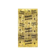 Classy Party Curtain Happy Birthday