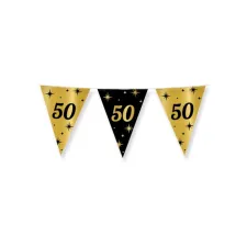 Classy Party flags foil 50