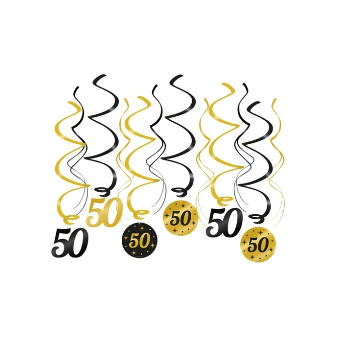 Classy party swirls 50
