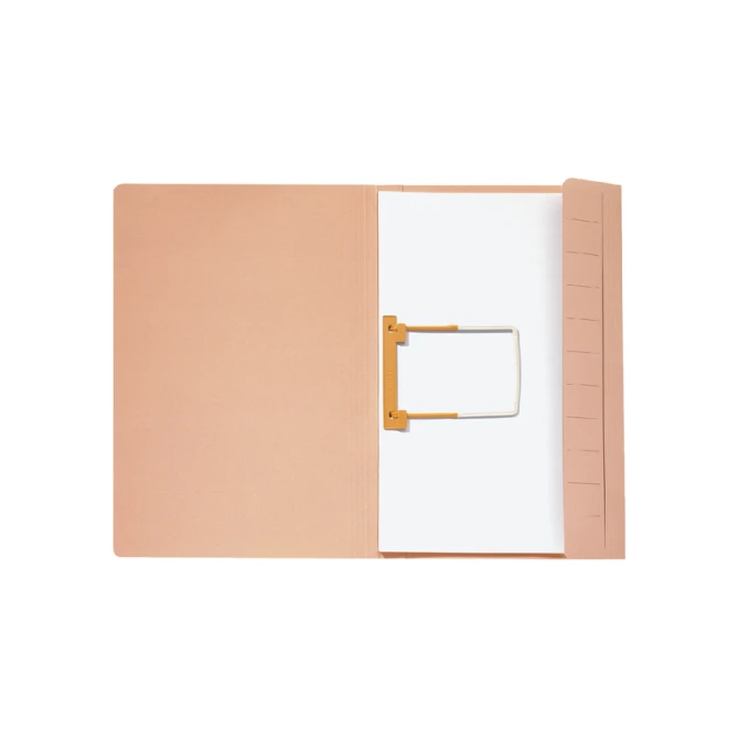 Clipmap Secolor A4 100% gerecycled karton 250gr beige verpakt per 10 stuks