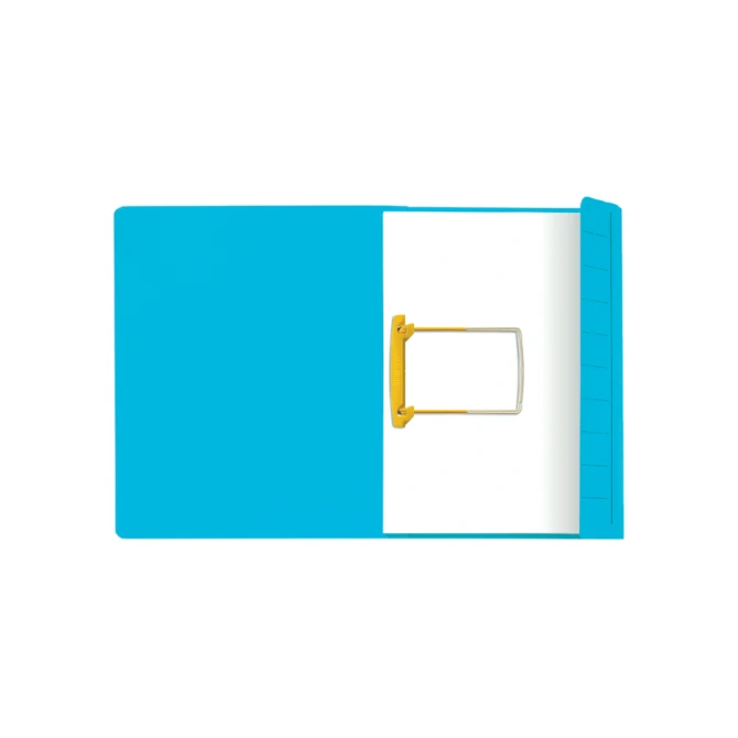 Clipmap Secolor A4 100% gerecycled karton 250gr blauw verpakt per 10 stuks