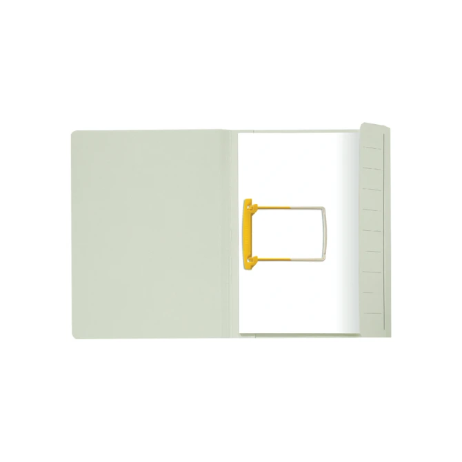 Clipmap Secolor A4 100% gerecycled karton 250gr grijs verpakt per 50 stuks