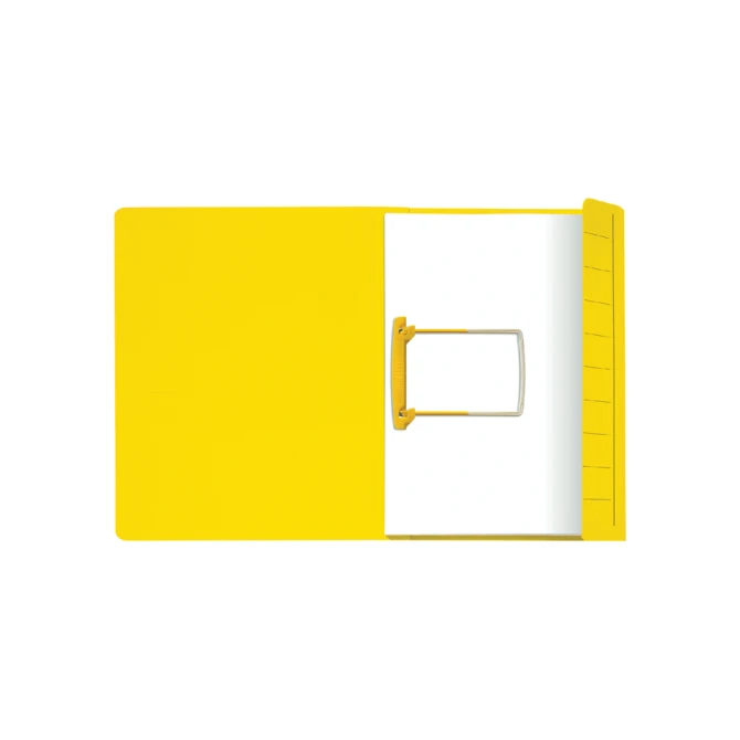 Clipmap Secolor Folio 100% gerecycled karton 250gr geel