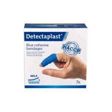 Cohesief verband blauw Detectaplast assorti 7 stuks