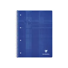 Collegeblok Clairefontaine Studium A4+ ruit 5x5mm 4-gaats 80 pagina's assorti