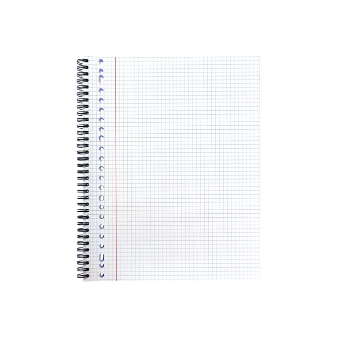 Collegeblok Multo A4 ruit  5mm 23 gaats 160 pagina's 90 gram