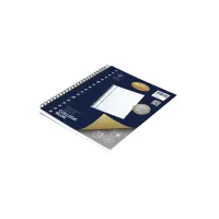 Collegeblok Multo A5 ruit 5mm 17 gaats  160 pagina's 90 gram