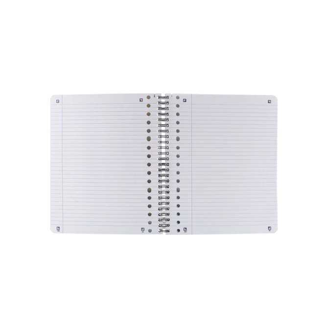 Collegeblok Oxford School A5+ lijn 17-gaats 160 pagina's 80gr voordeelpak assorti 3 stuks