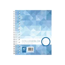 Collegeblok WORK A5 lijn 17-gaats 80vel 70gr