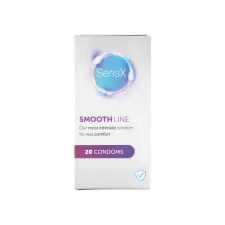 Condoom SensX Smooth Line 20 stuks
