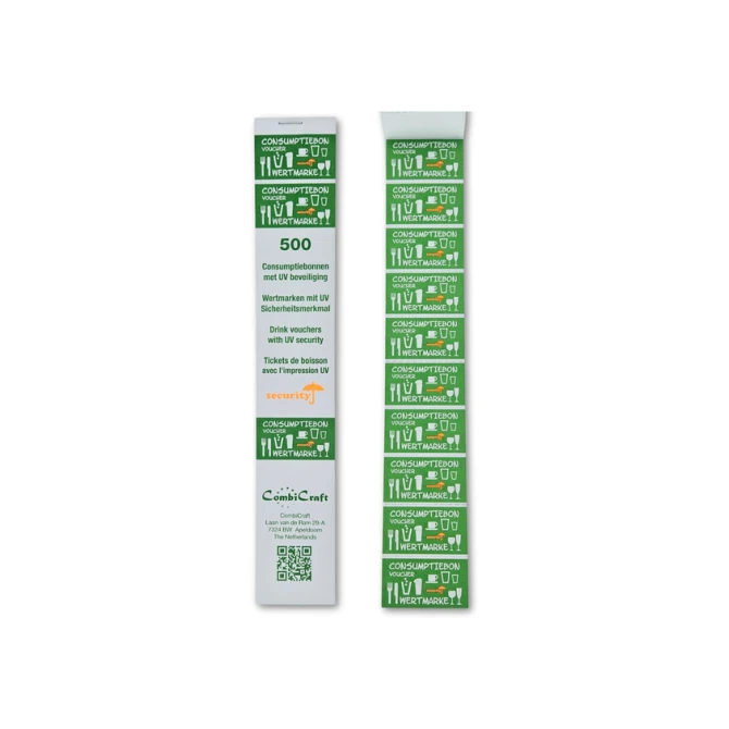 Consumptiebon Combicraft UV beveiliging 500 stuks groen