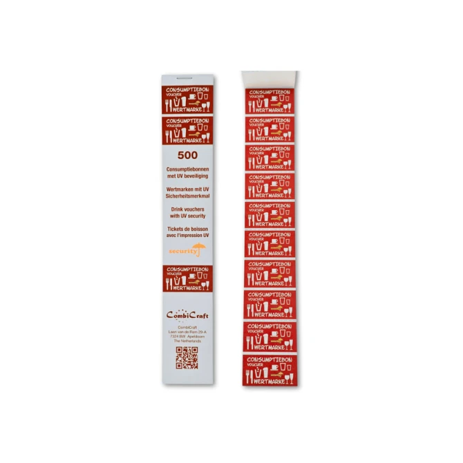Consumptiebon Combicraft UV beveiliging rood