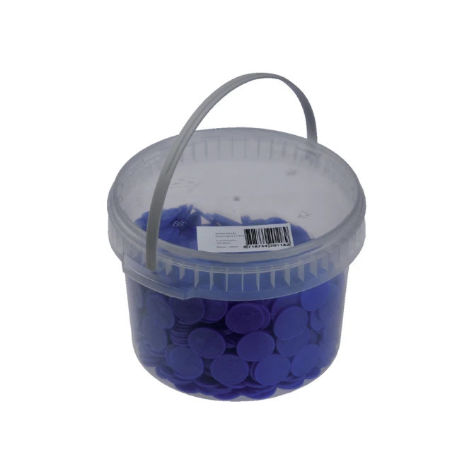 Consumptiemunt Combicraft blauw 750 stuks