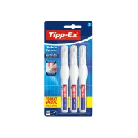 Correctiepen Tipp-ex Shake 'n Squeeze 8ml blister à 3 stuks