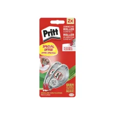 Correctietape Pritt Compact Flex 4.2mmx10m blister à 2 stuks