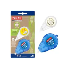 Correctietape Tipp-Ex easy ecolutions + refill 5mmx14m blister à 1+1 Correctietape Tipp-Ex easy ecolutions + refill 5mmx14m blister à 1+1