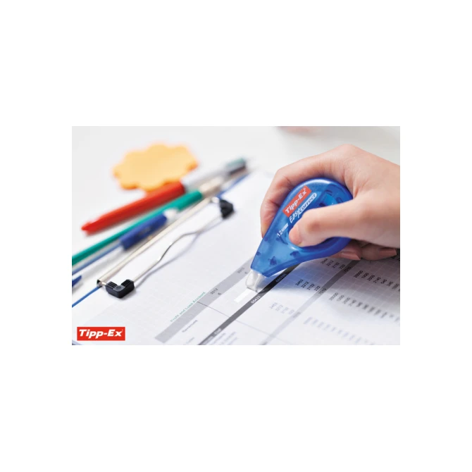 Correctietape Tipp-Ex easy zijwaarts 4.2mmx12m doos à 15+5 gratis