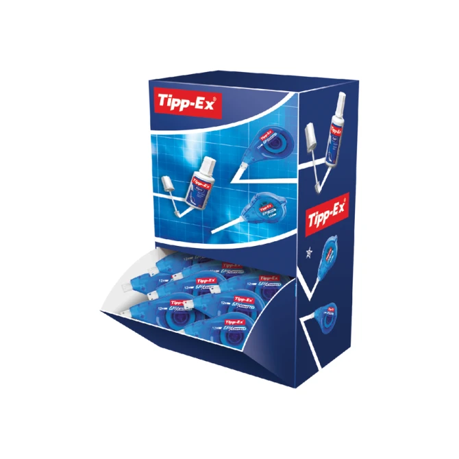 Correctietape Tipp-Ex easy zijwaarts 4.2mmx12m doos à 15+5 gratis