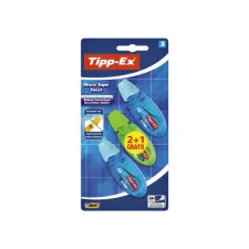 Correctietape Tipp-Ex micro twist 5mmx8m blister 2+1 gratis Correctietape Tipp-Ex micro twist 5mmx8m blister 2+1 gratis