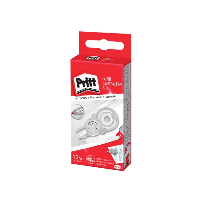 Correctietapevulling Pritt navul cassette Flex 6mmx12m