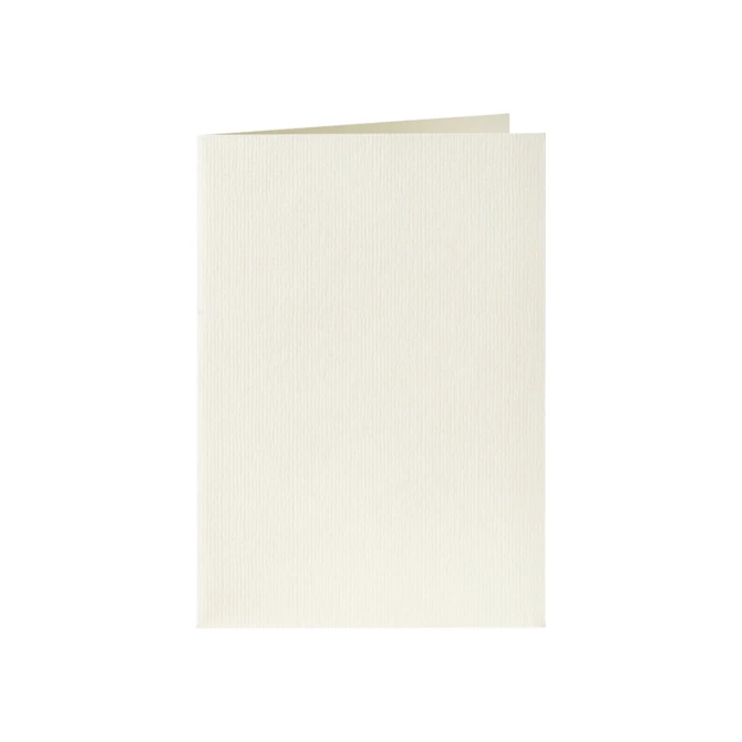 Correspondentiekaart Papicolor dubbel 105x148mm anjerwit pak à 6 stuks
